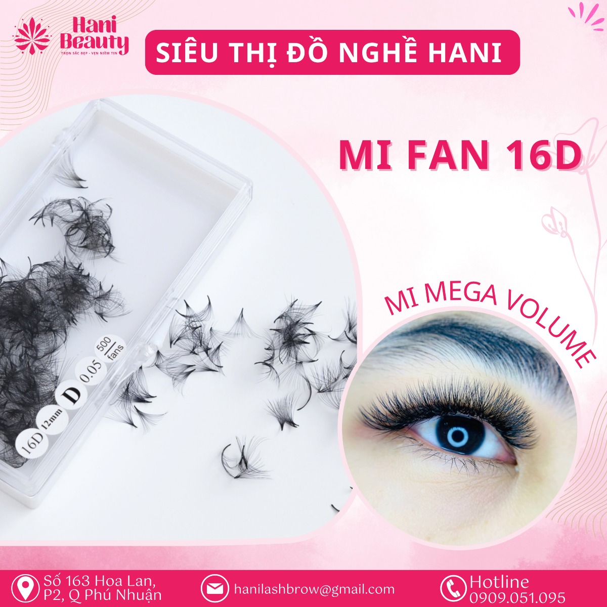 Hướng dẫn chọn mi fan sẵn giá rẻ phù hợp cho thợ và học viên