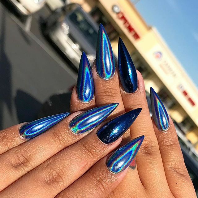 Khám Phá Nail Tráng Gương Xanh Dương: Phong Cách Mới Cho Bàn Tay Của Bạn