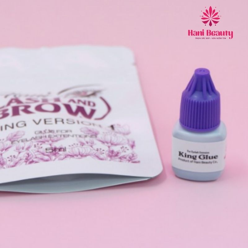 King Glue Ver 1 là dòng keo nối mi giá rẻ chỉ 269.000 VNĐ/chai