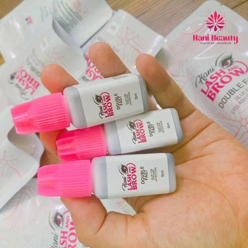 Keo nối mi siêu bền Double Fast đến 8 tuần