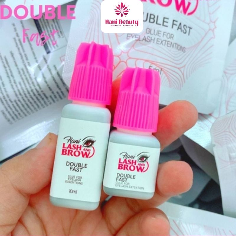 Muốn chọn dòng keo nối mi tốt nhất anh chị em có thể cân nhắc Double Fast