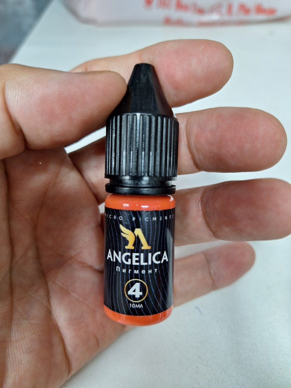 Mực Angelica Tem Đen