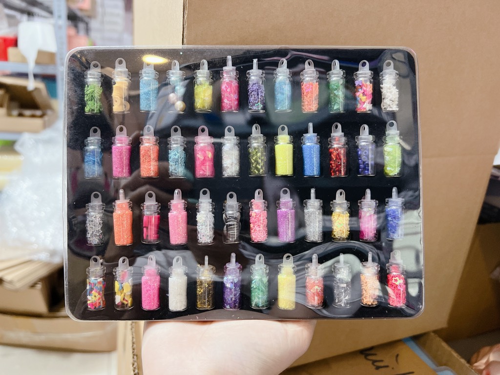 Set Kim Tuyến Xà Cừ Charm 48 Màu