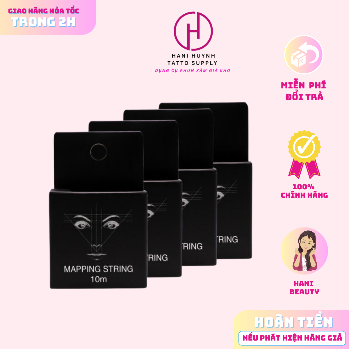 Chỉ Than hoạt tính Vẽ Mày