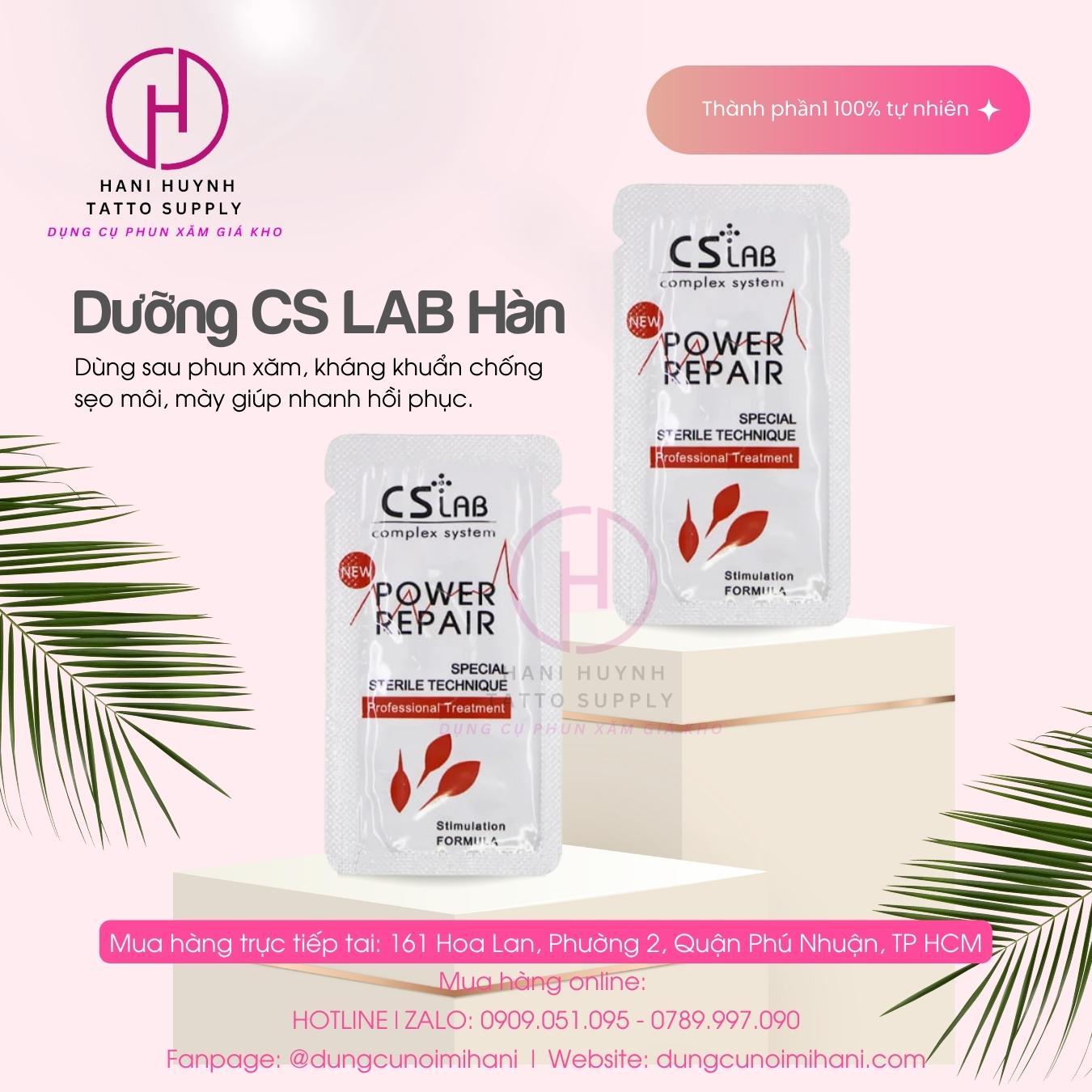 Dưỡng Cslad Hàn Quốc Sau Xăm