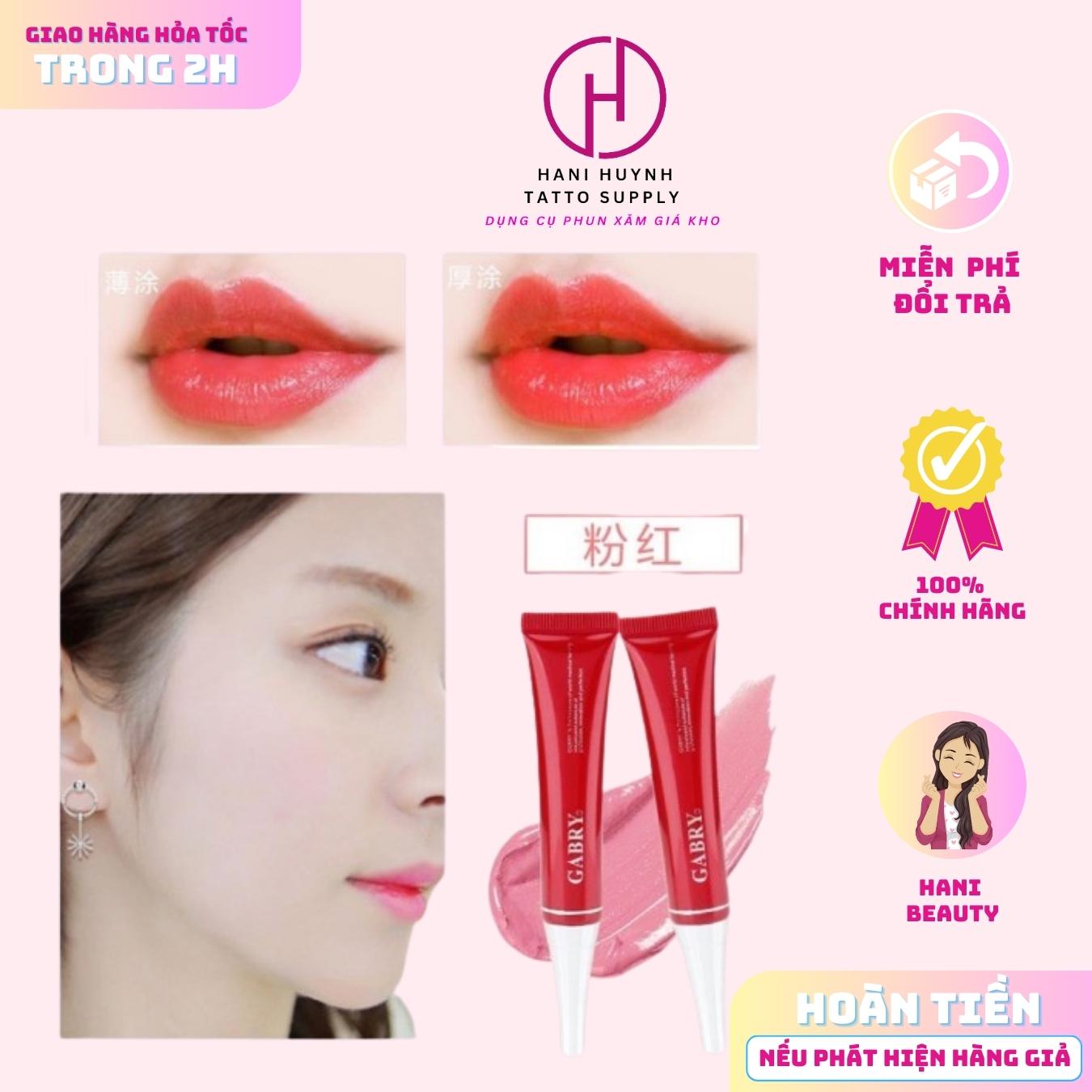 Dưỡng Kích Màu Môi Sau Xăm Garby