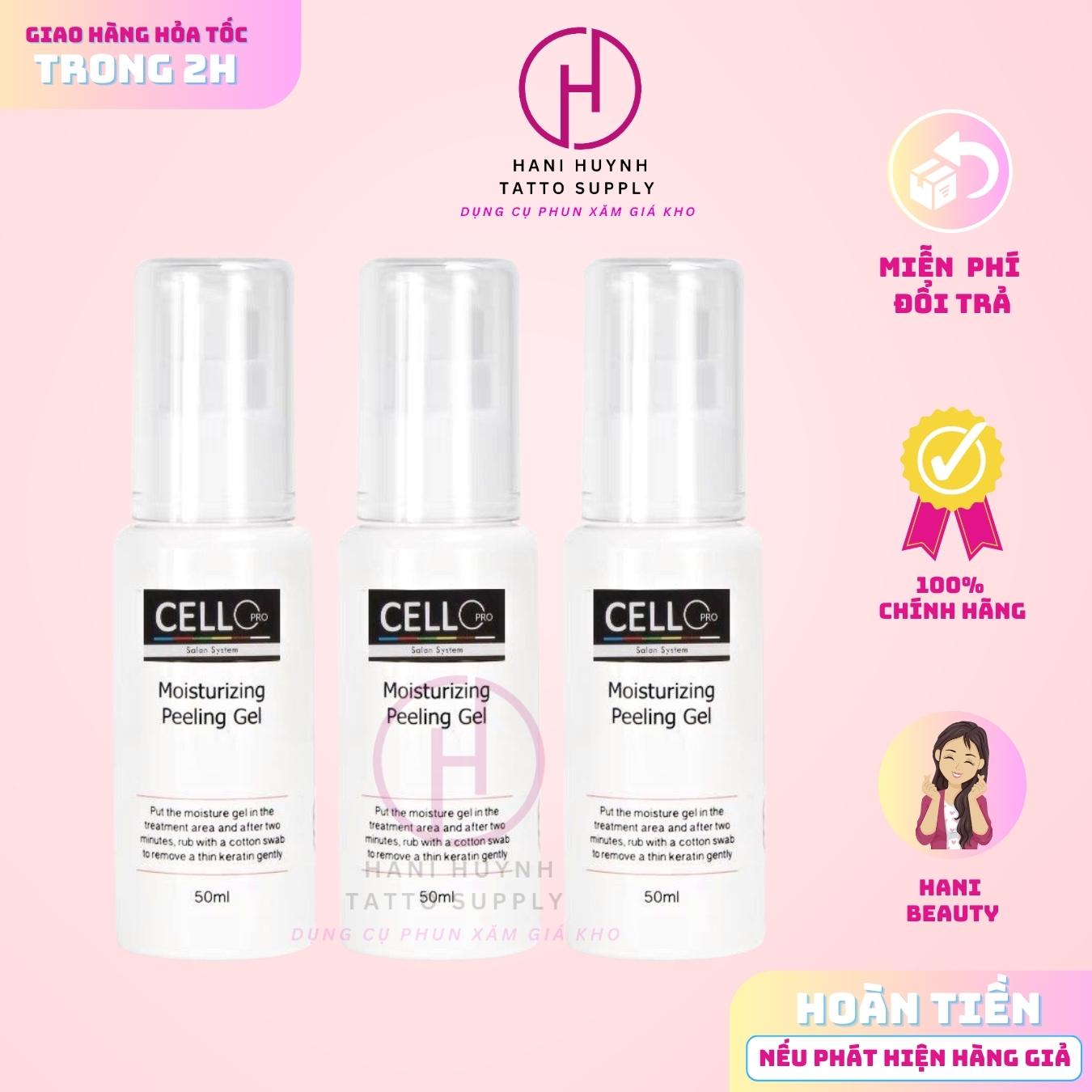 Tẩy Da Chết Cello Hàn Quốc Dưỡng Sau Xăm