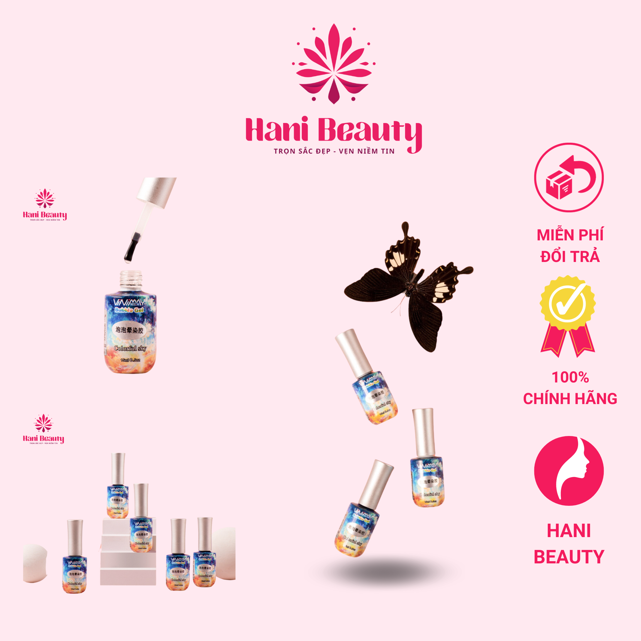 Gel Tạo Loang Vinimay - Top Loang