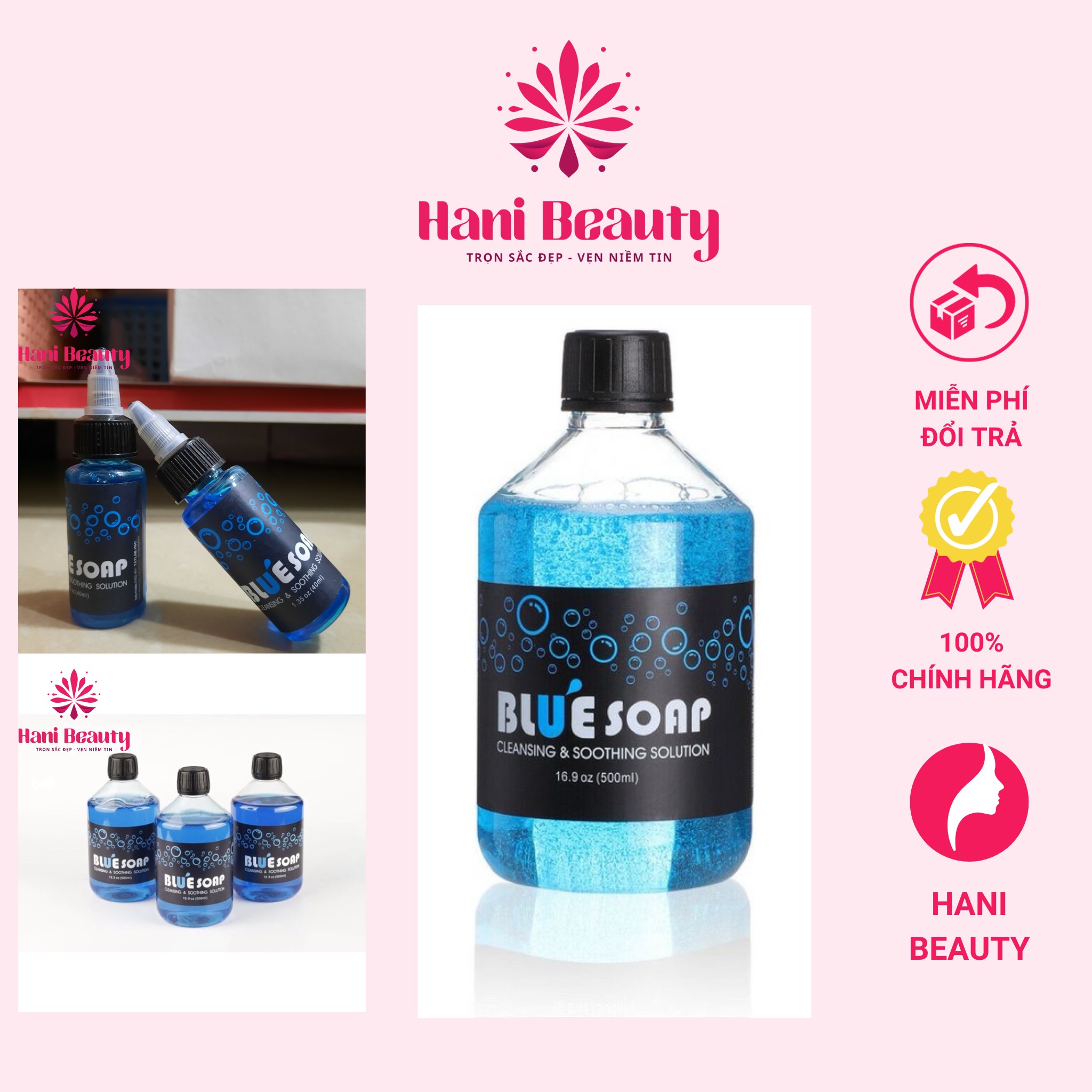Dung Dịch Tạo Bọt Blue Soap