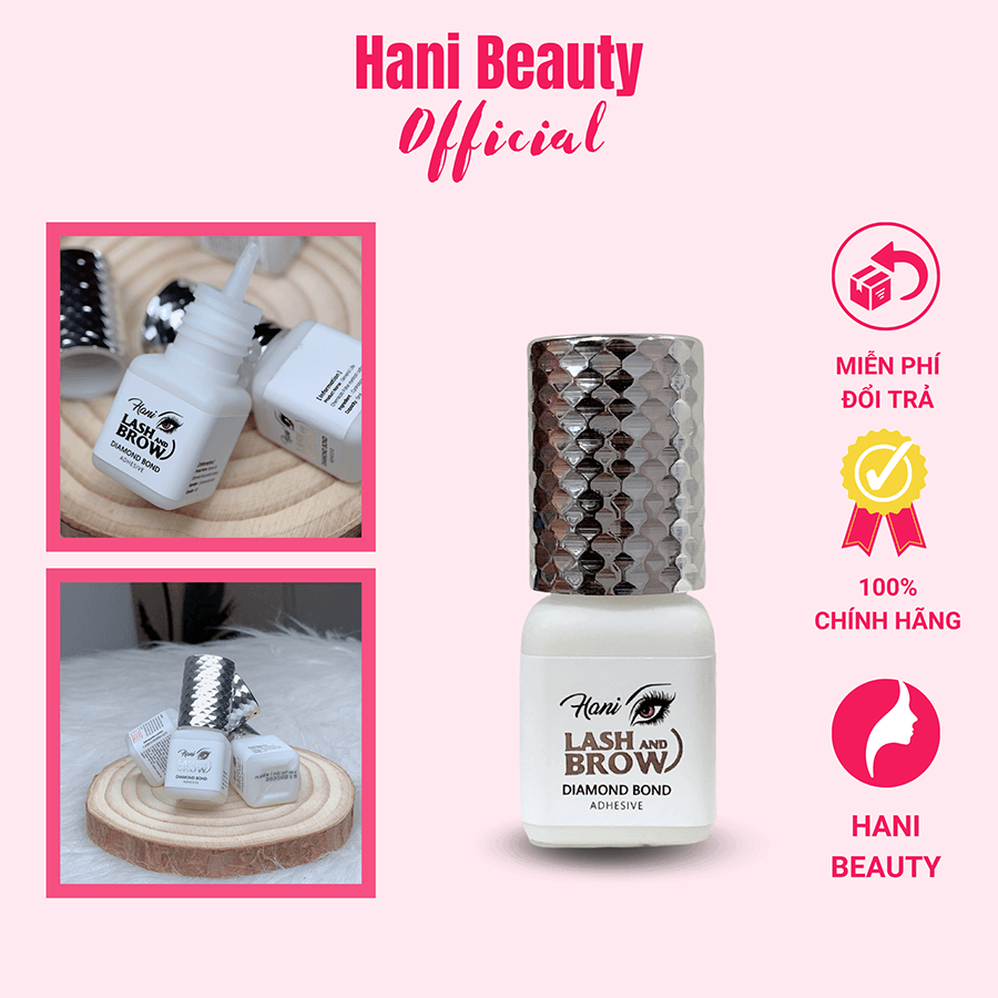 Keo Nối Mi Trong Suốt Diamond Bond - Không Màu - Không Kích Ứng