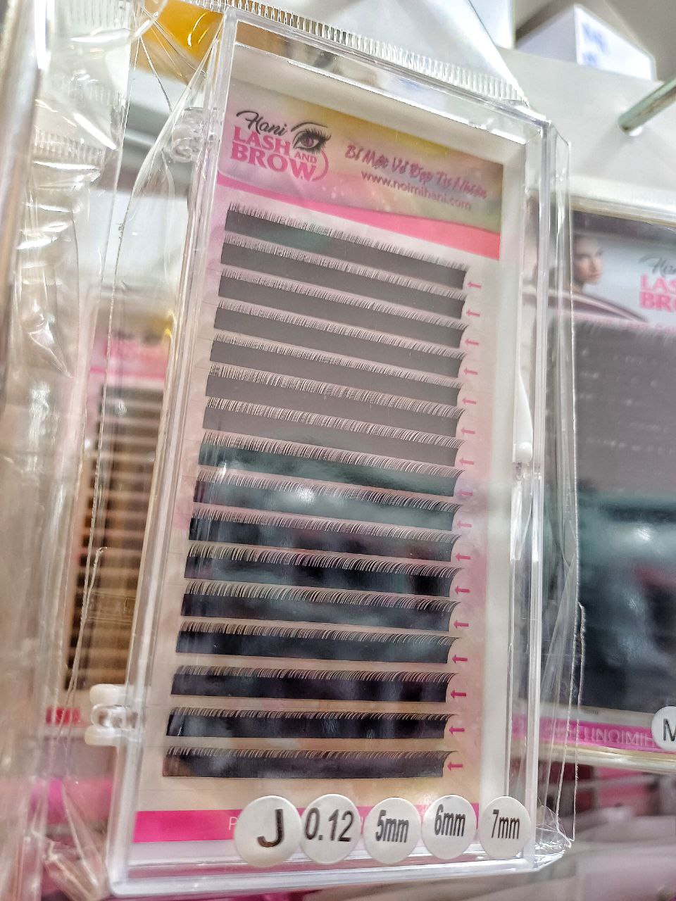 Mi Khay Thiết Kế Short Cho Mi Dưới ( J / 0.07-0.12 / Mix Size )