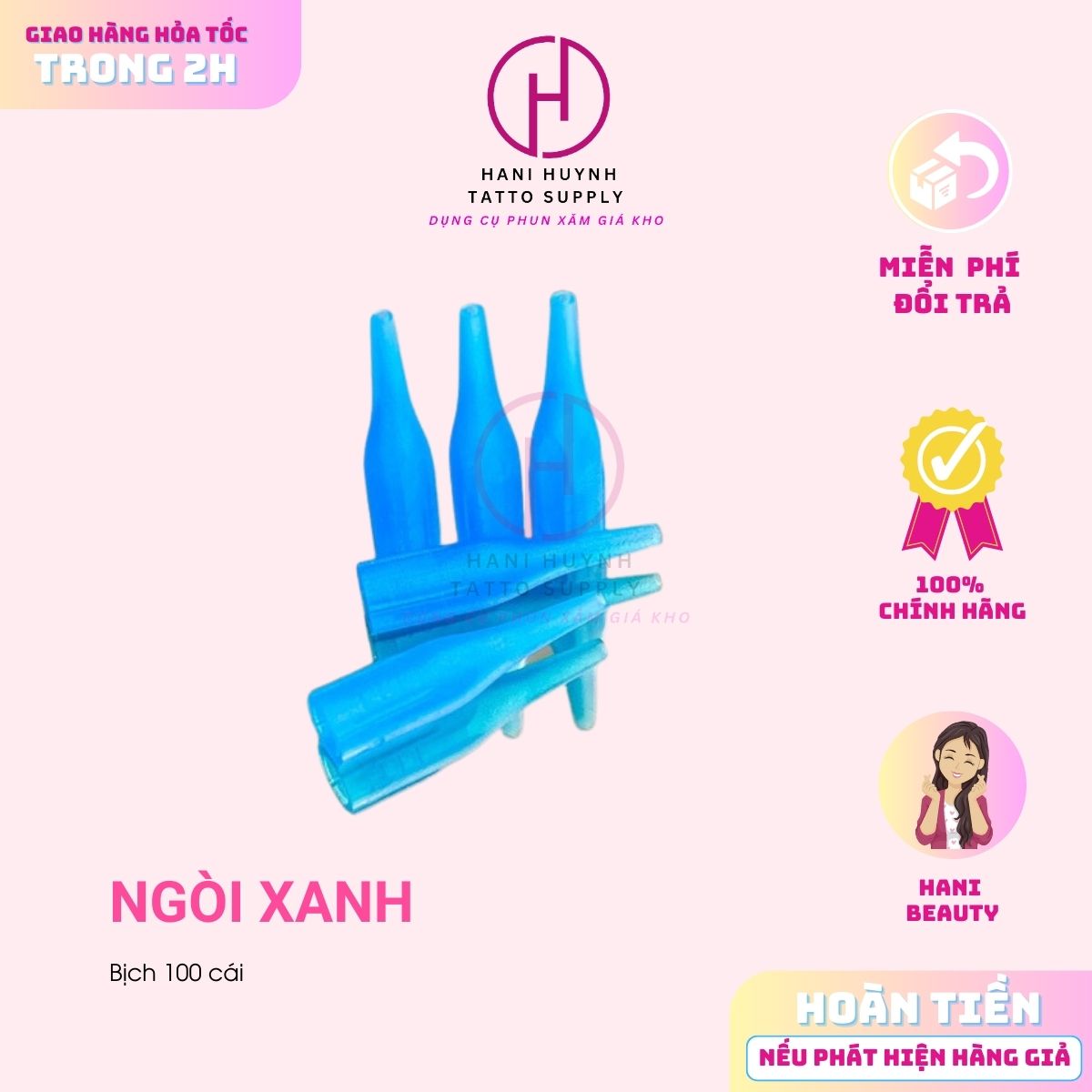 Ngòi Xanh ( Bịch 100 Cái )