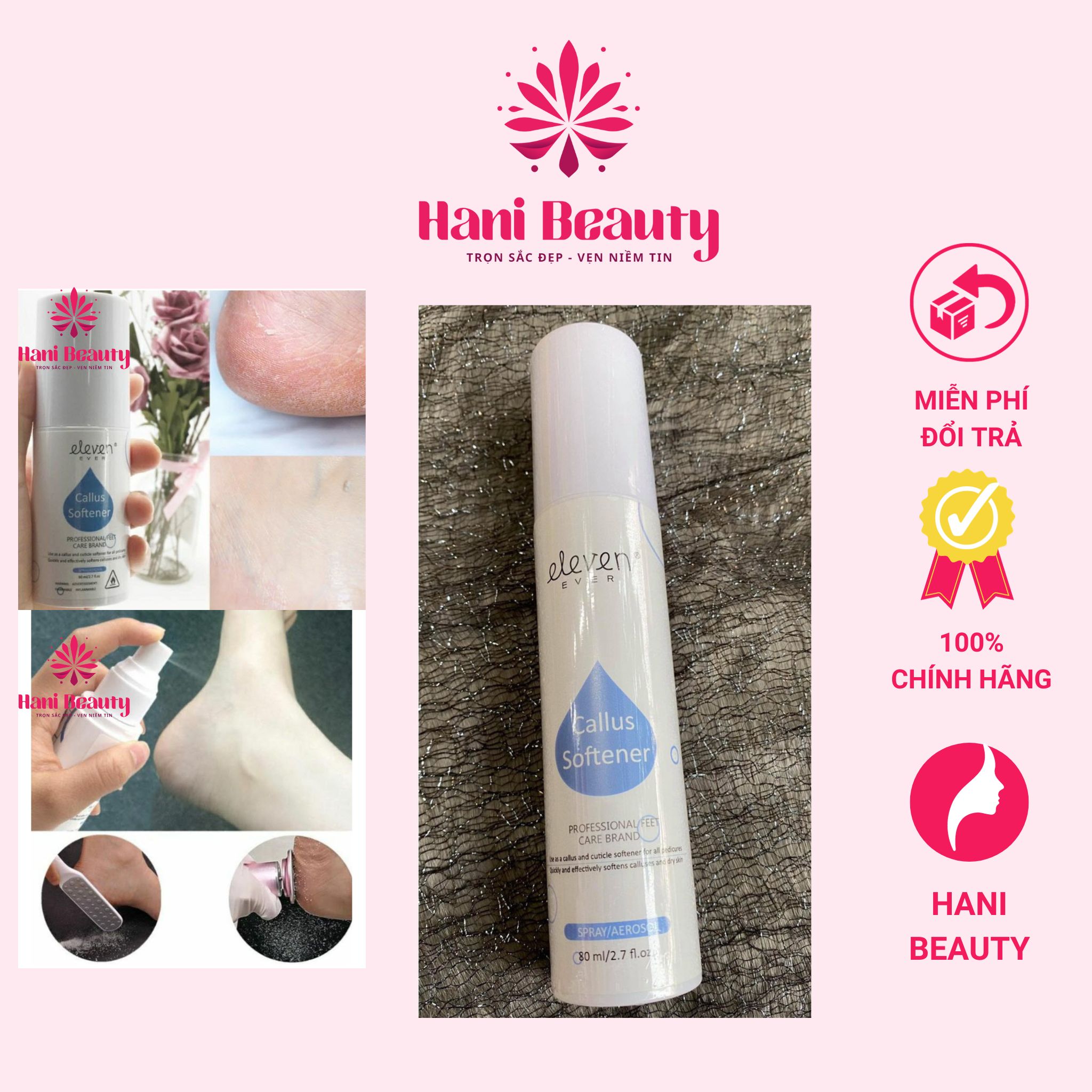 Nước Xịt Mềm Da Eleven