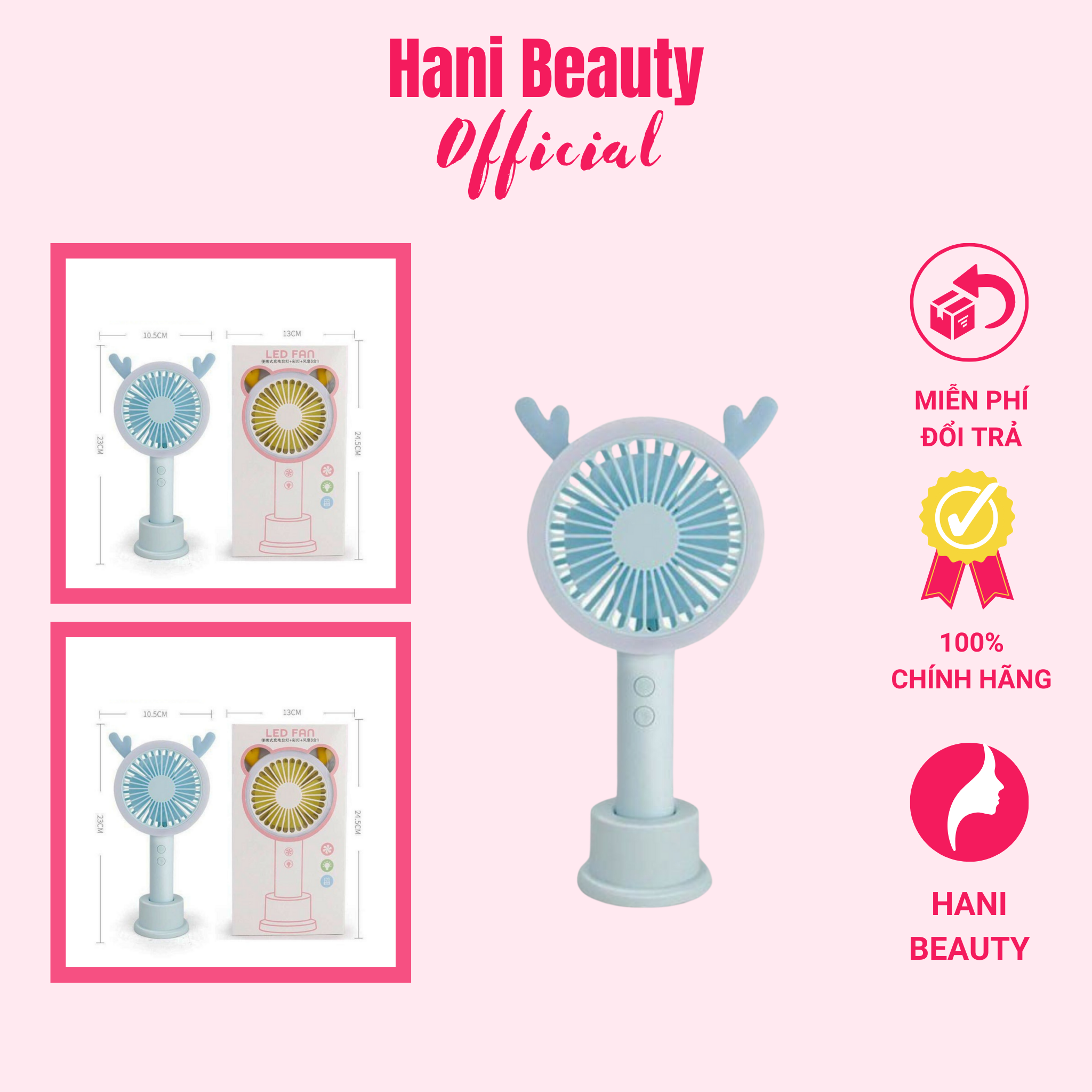 Quạt Thổi Mi Tai Thỏ