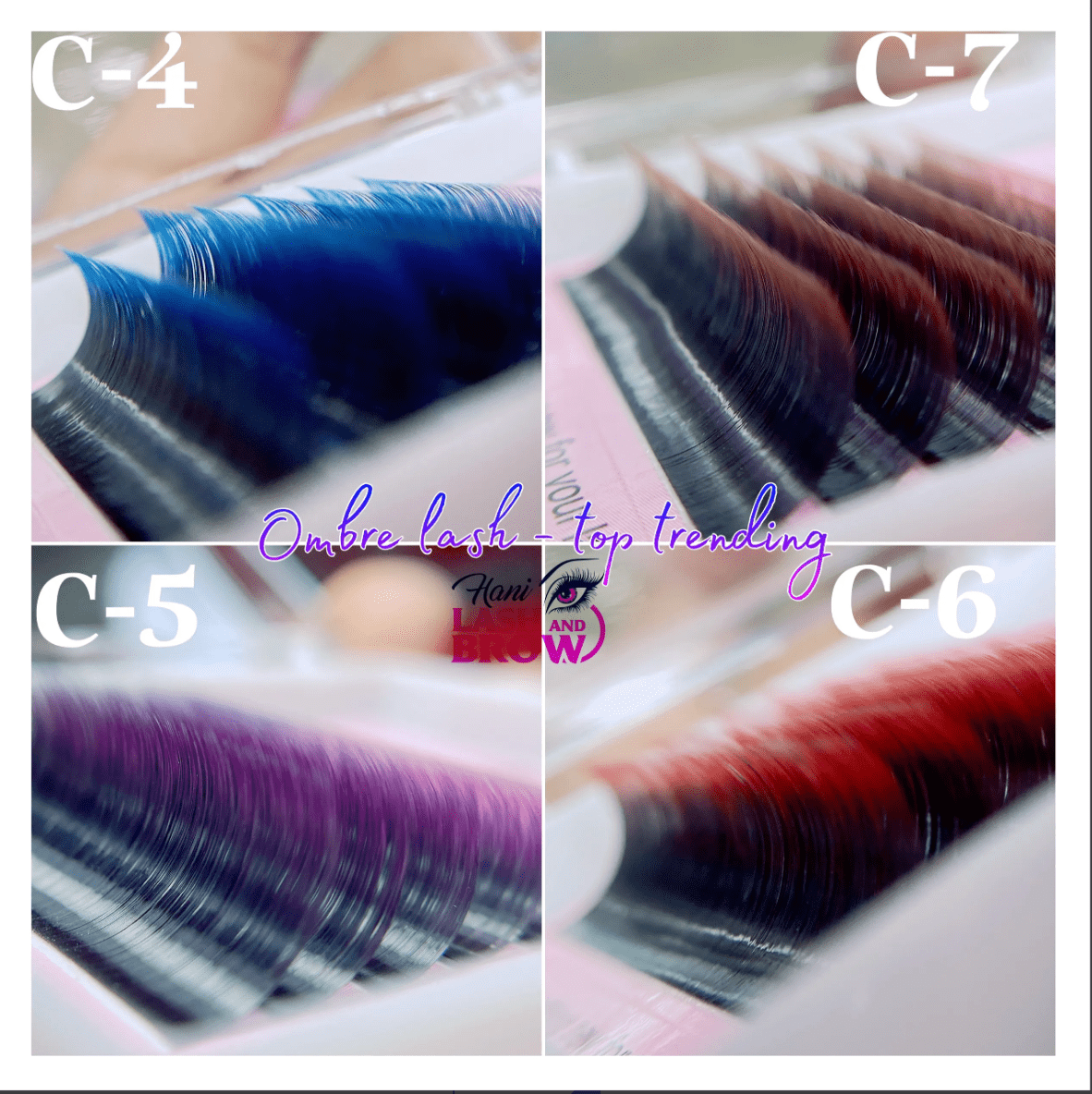 Mi Khay Màu Ombre ( 0.07 / Mix Size )