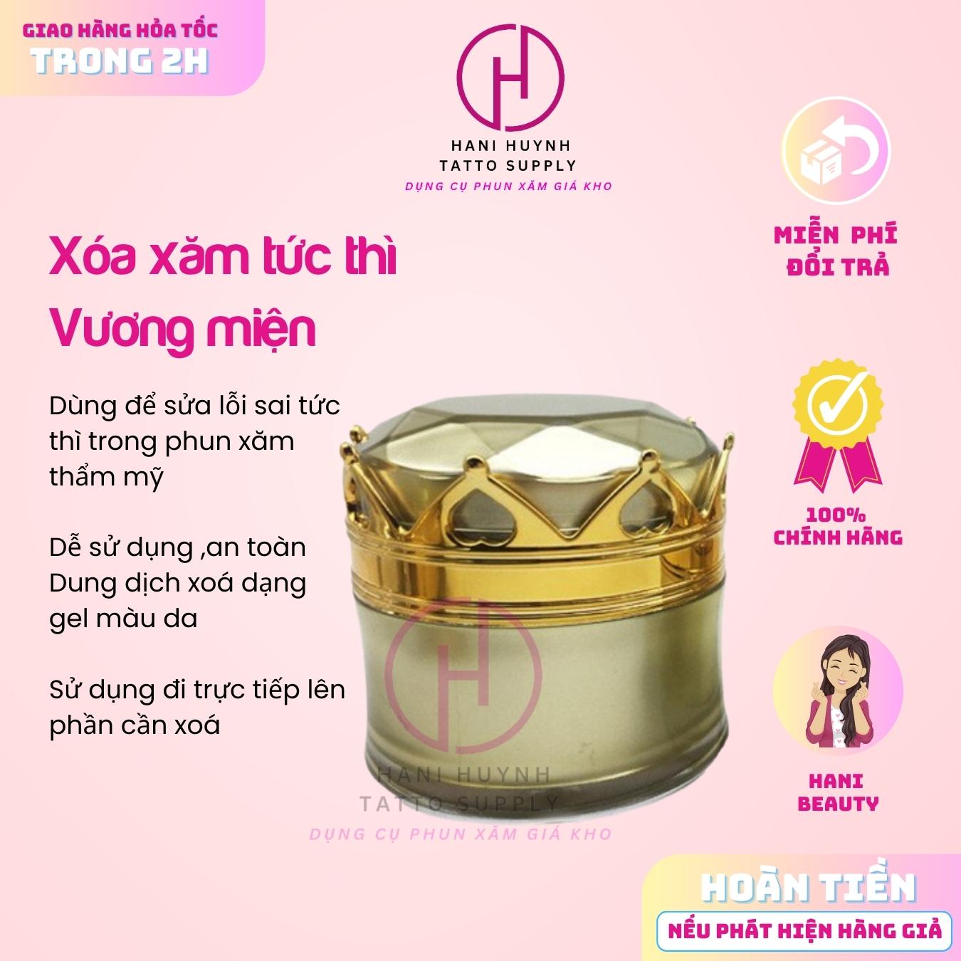 Xóa Xăm Tức Thì Vương Miện