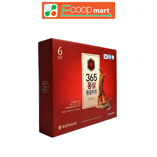 Cao Hồng Sâm Đông Trùng 365 (250 x 2 lọ)