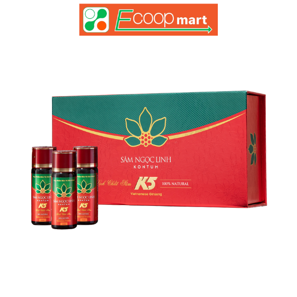 Dịch chiết Sâm Ngọc Linh ( Hộp 10 chai 50ml )