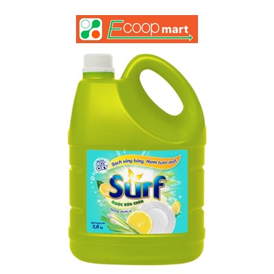Nước rửa chén Surf 3.8kg