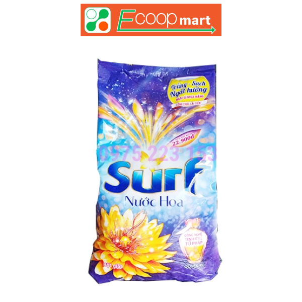 Bột Giặt Surf Hương Nước Hoa  5.5kg tím