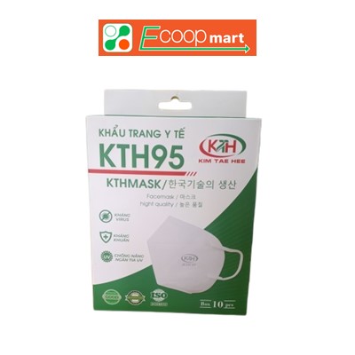 Khẩu trang y tế KF95 Kim Tae Hee 1 hộp 10 cái
