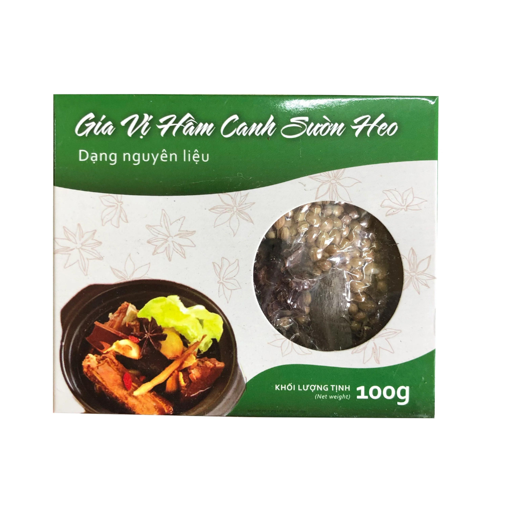 Gia Vị Hầm Canh Sườn Heo 100G
