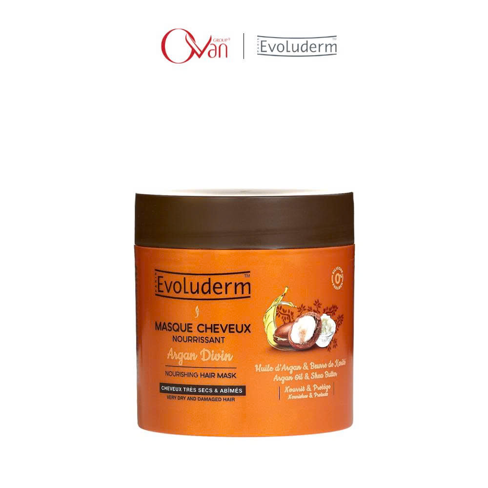 Kem ủ thiên nhiên không Silicon Evoluderm chiết xuất Argan 500ml