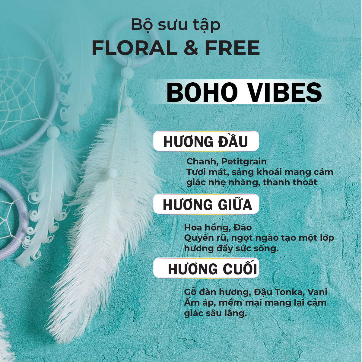 Nước Hoa Nữ Miss Kay. Eau de Parfum Boho Vibes 25ml