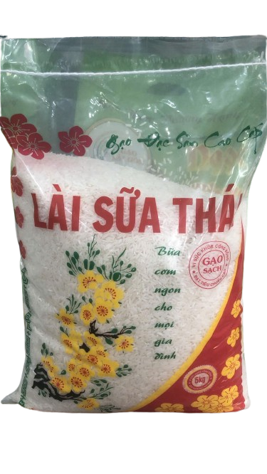 Gạo lài sữa (kho gạo SG) túi 5kg