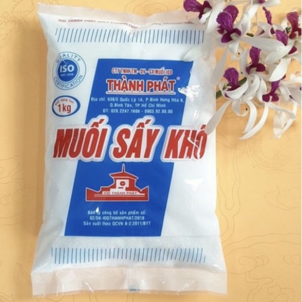 Muối sấy khô Thành Phát bịch 1kg