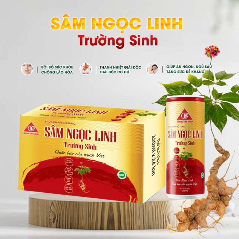 Nước uống thảo dược Sâm Ngọc Linh 320ml