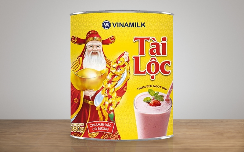 Sữa đặc Creamer đặc Vinamilk Tài Lộc 380g