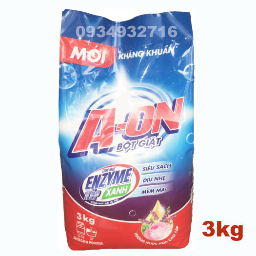Bột giặt A-ON Hương Nước Hoa 3kg