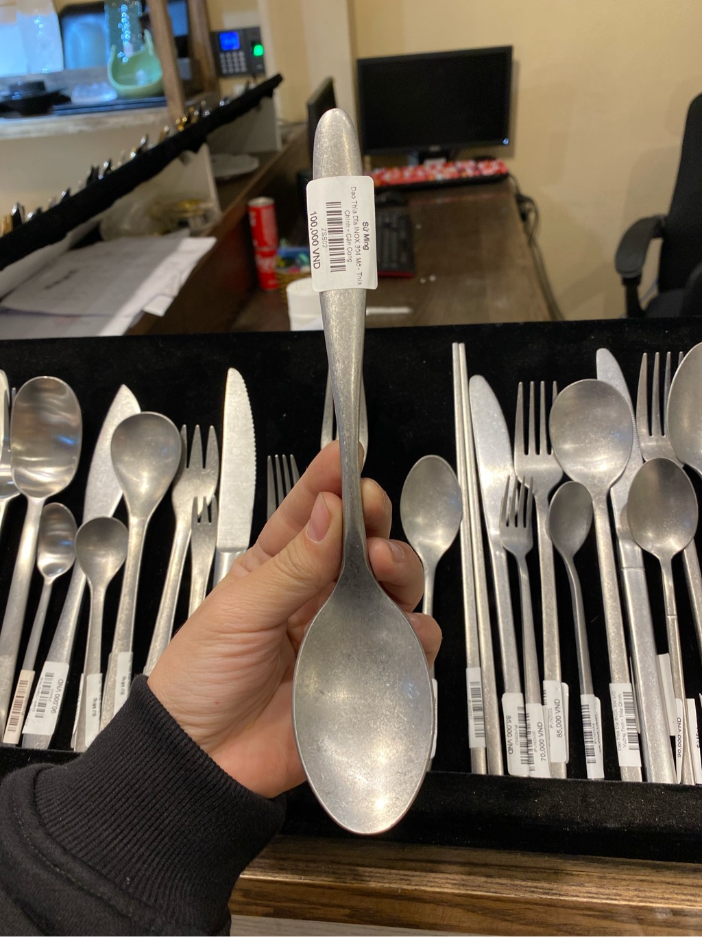 Dao Thìa Dĩa INOX 304 Mờ