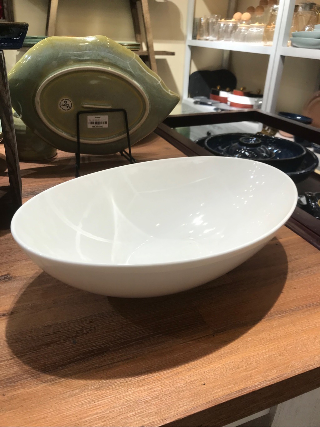 Tô oval sâu lòng 30 cm Trắng Ngà
