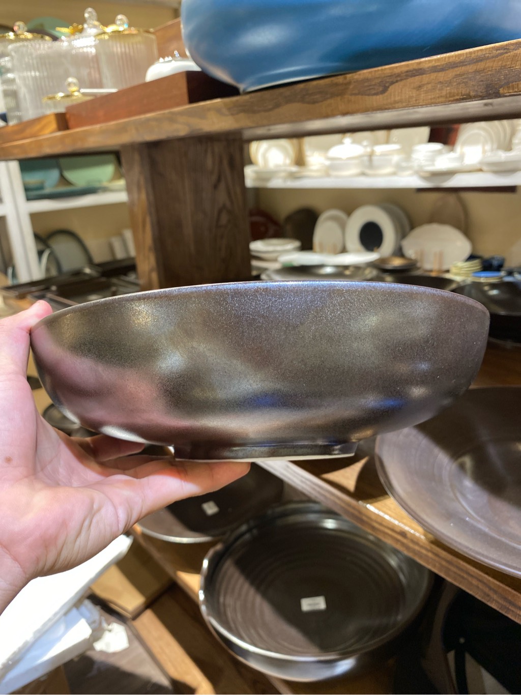 Tô 10inch Ngọc Trai Đen