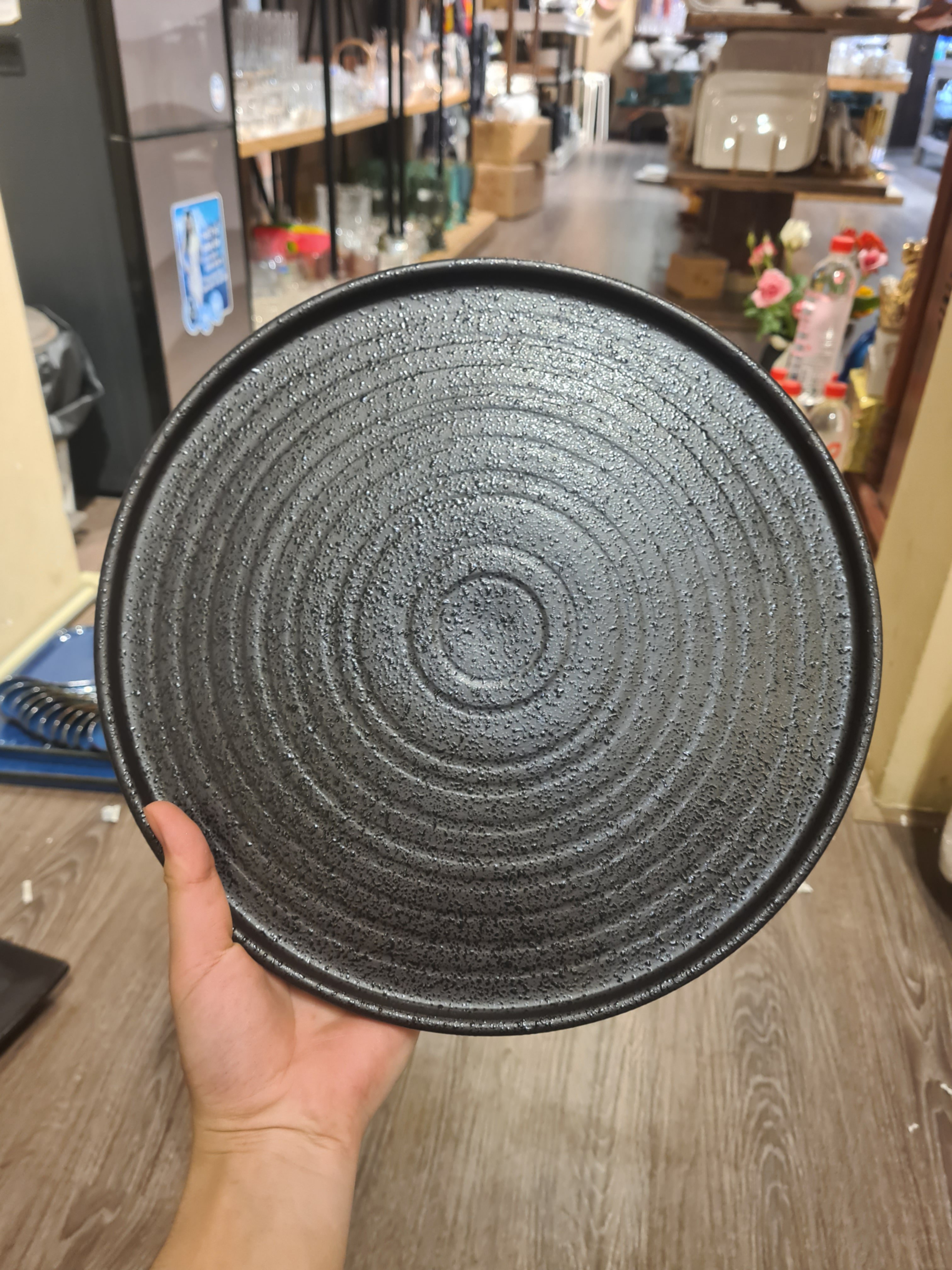 Đĩa tròn vành đứng 30cm