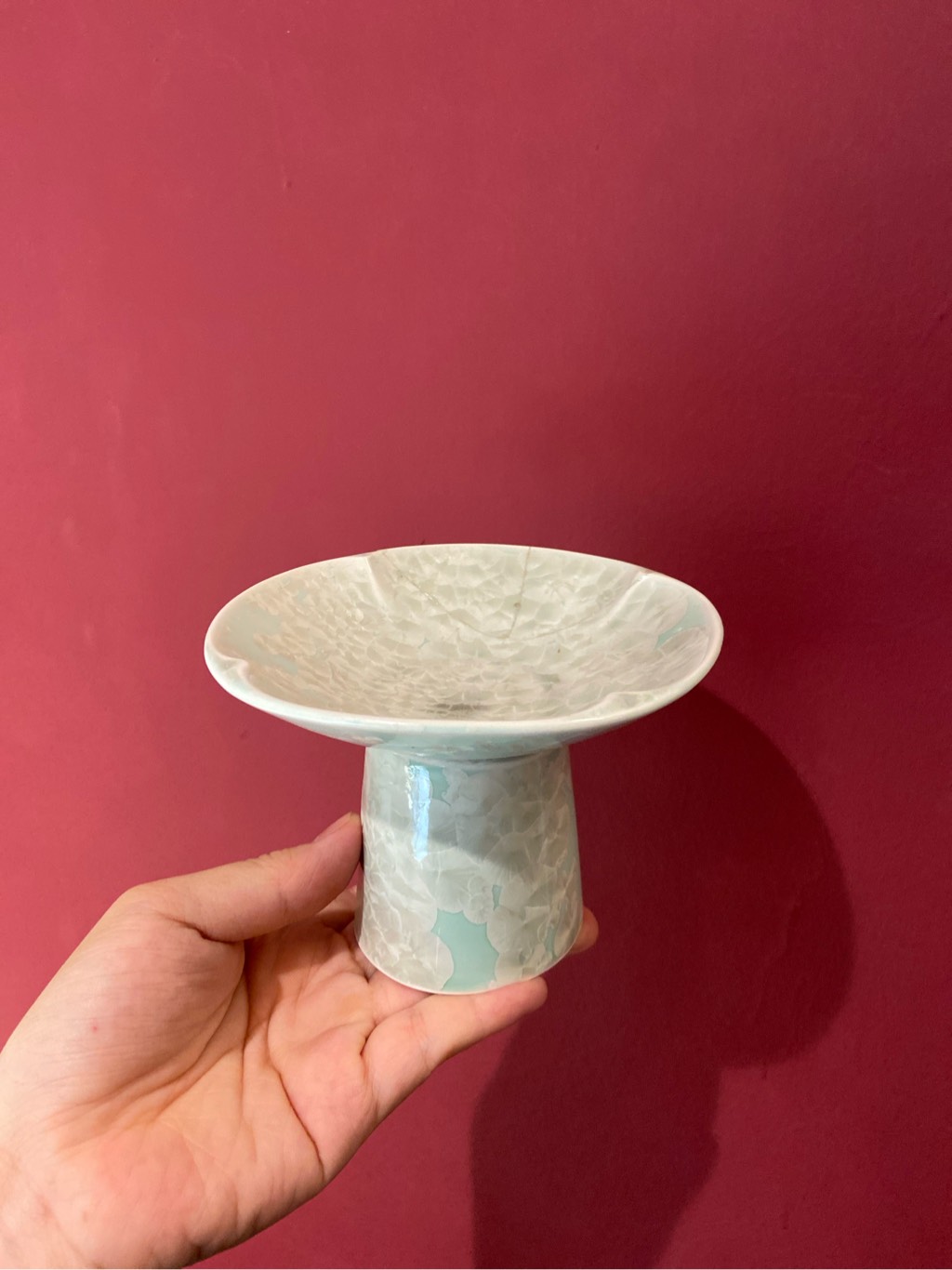 Đĩa chân 4.5inch xanh khảm