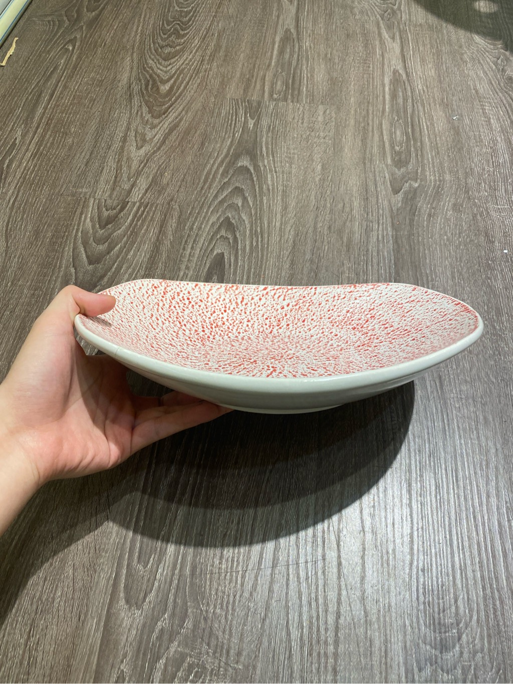 Tô pasta 28 cm kem đỏ HQ (Tô 11)