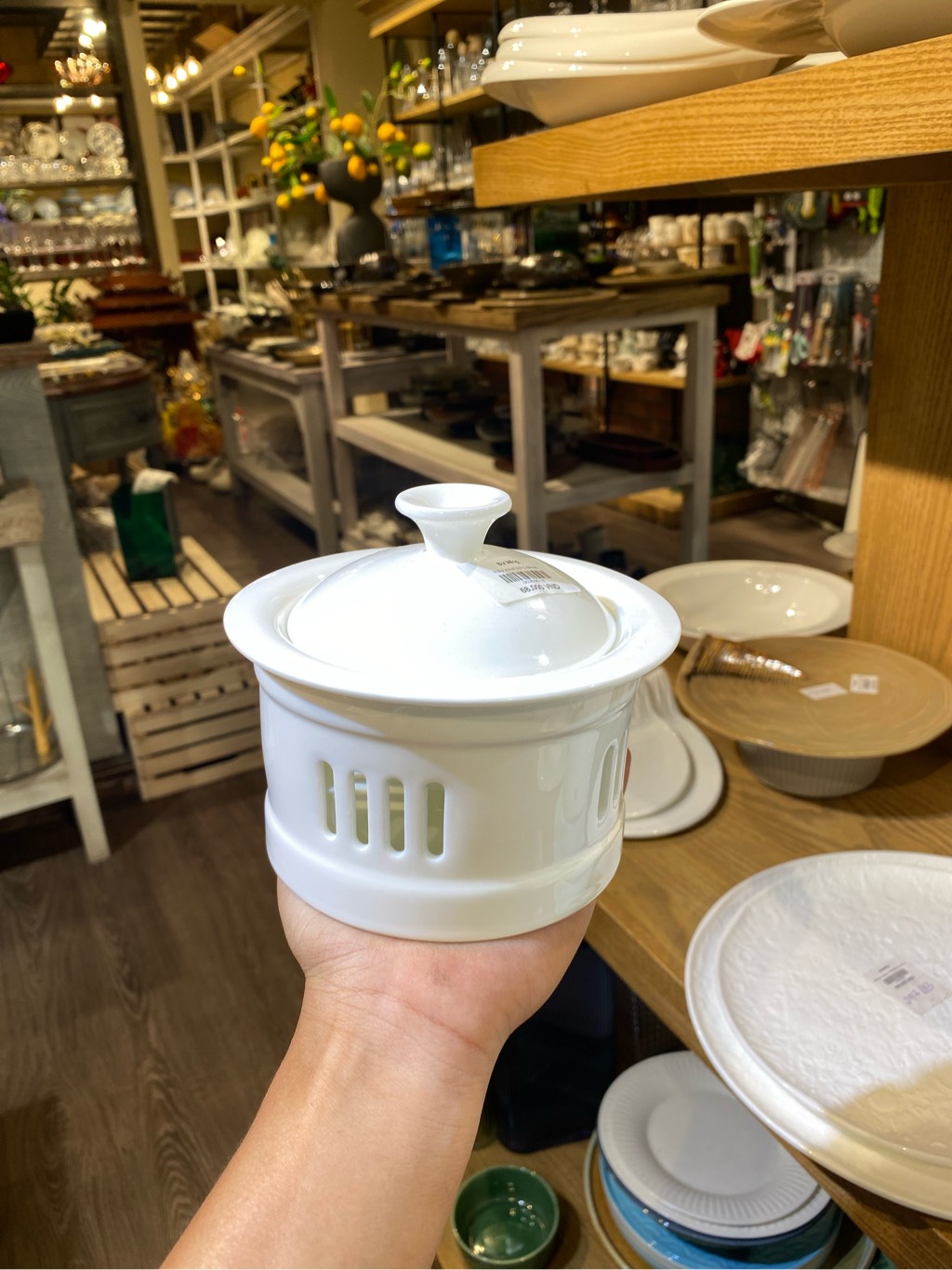 Đế đốt soup kẻ 5.5inch