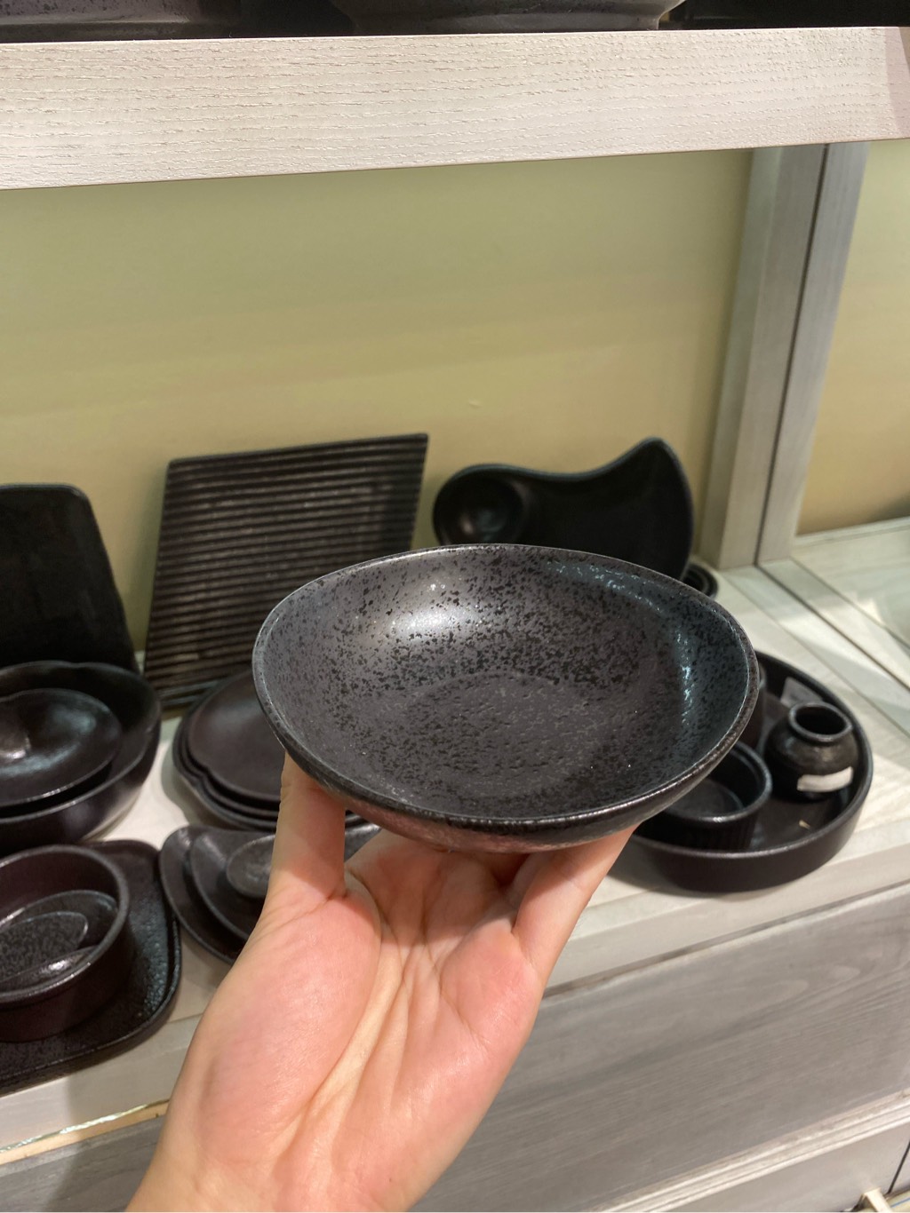 Tô 12.5cm màu đen (không vệt)