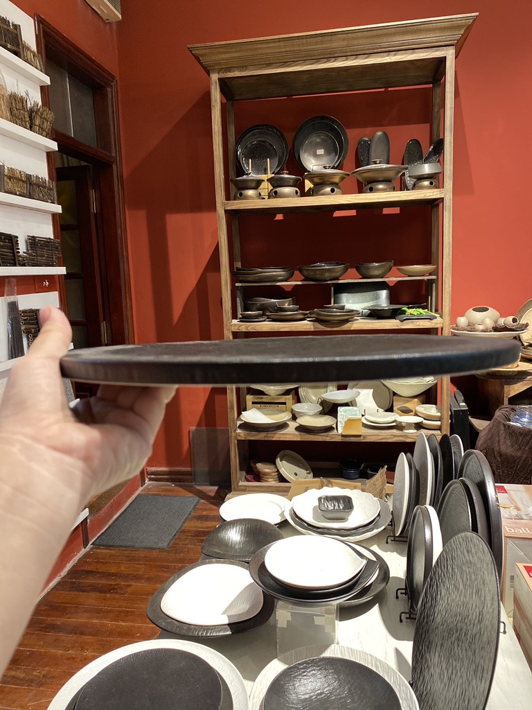 Đĩa bằng 30cm đen LP2S-30D