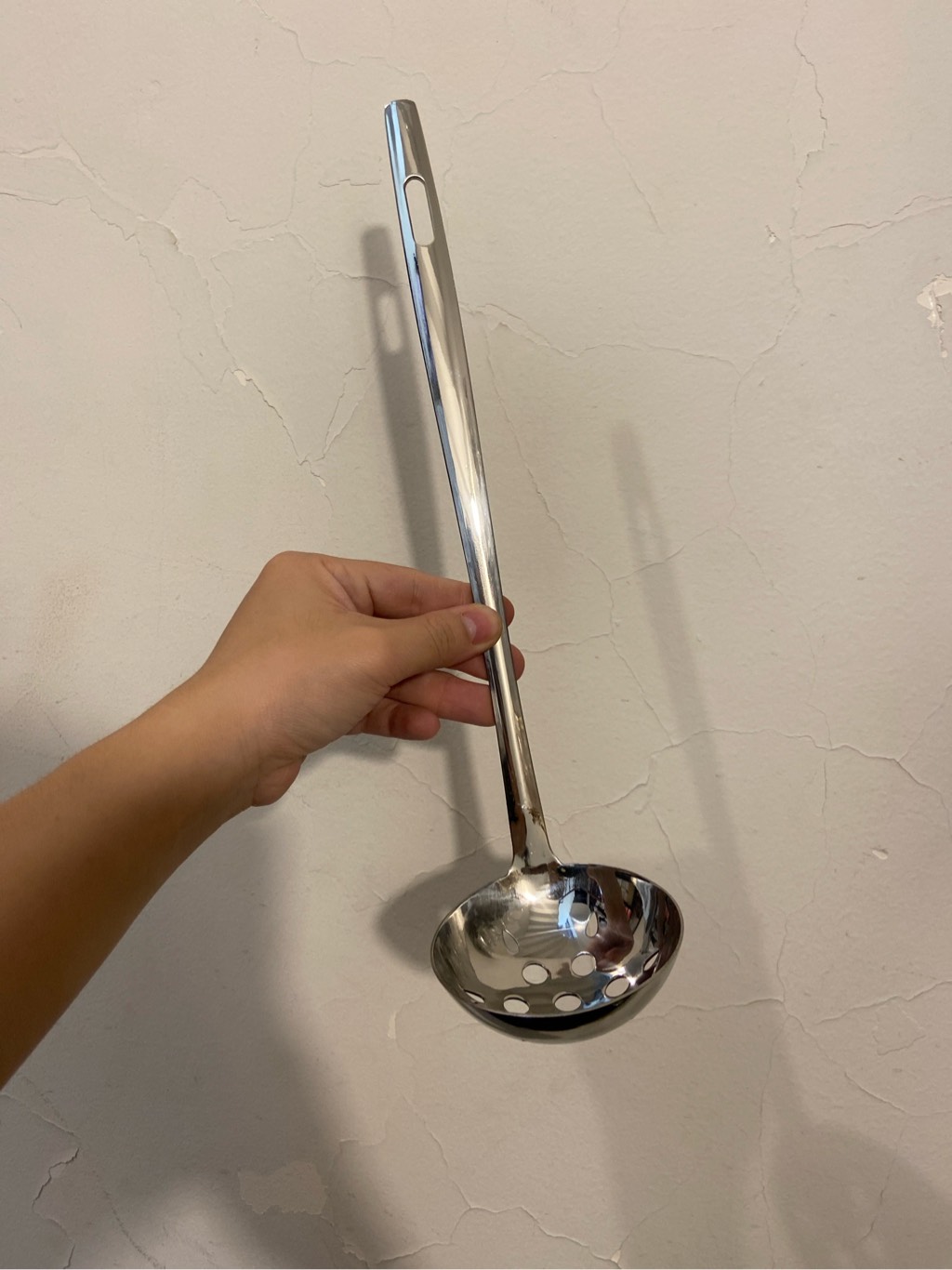 Muôi lỗ bạc 8 cm 202