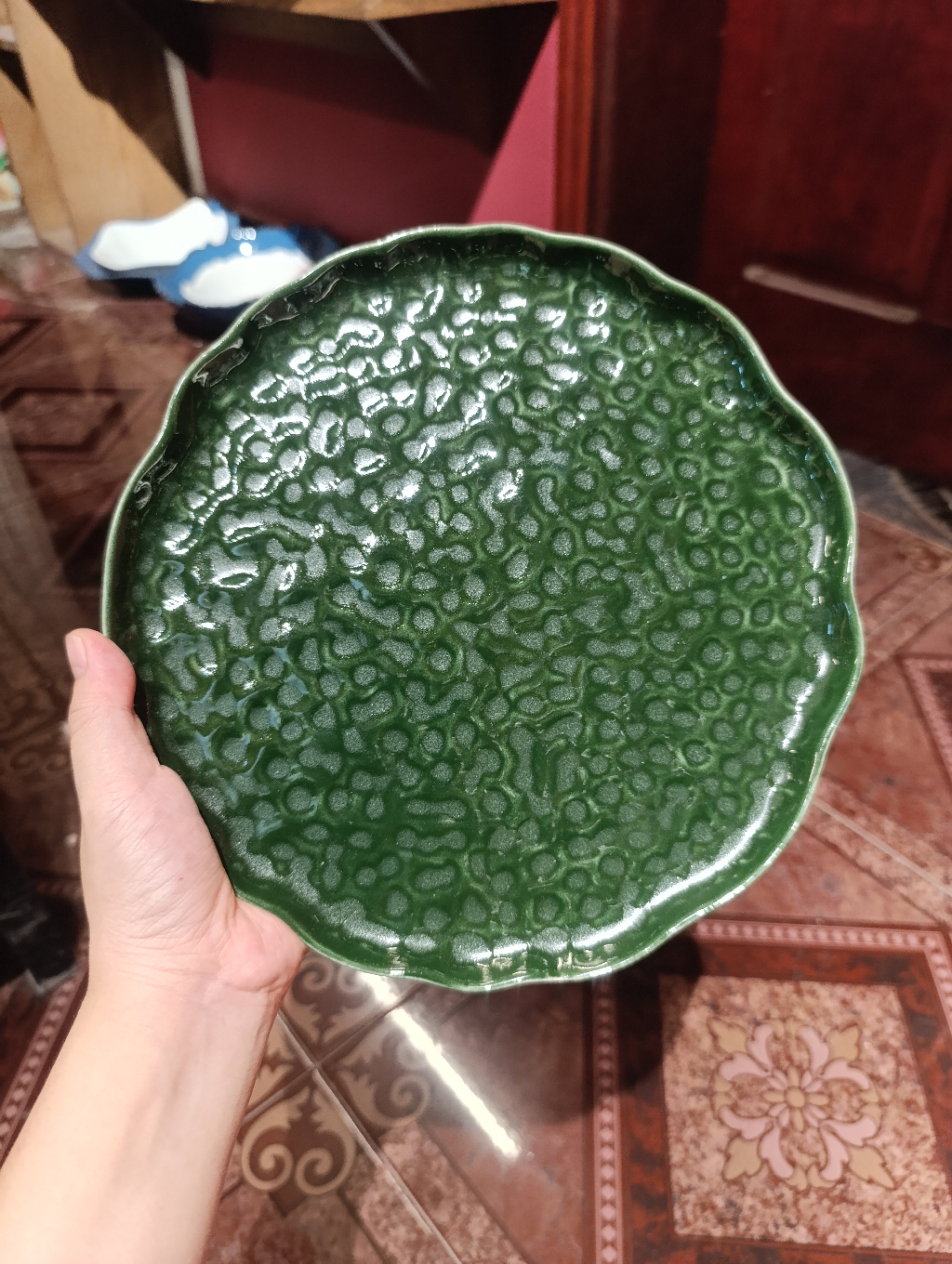 Đĩa VĐ 9.5inch xanh lục