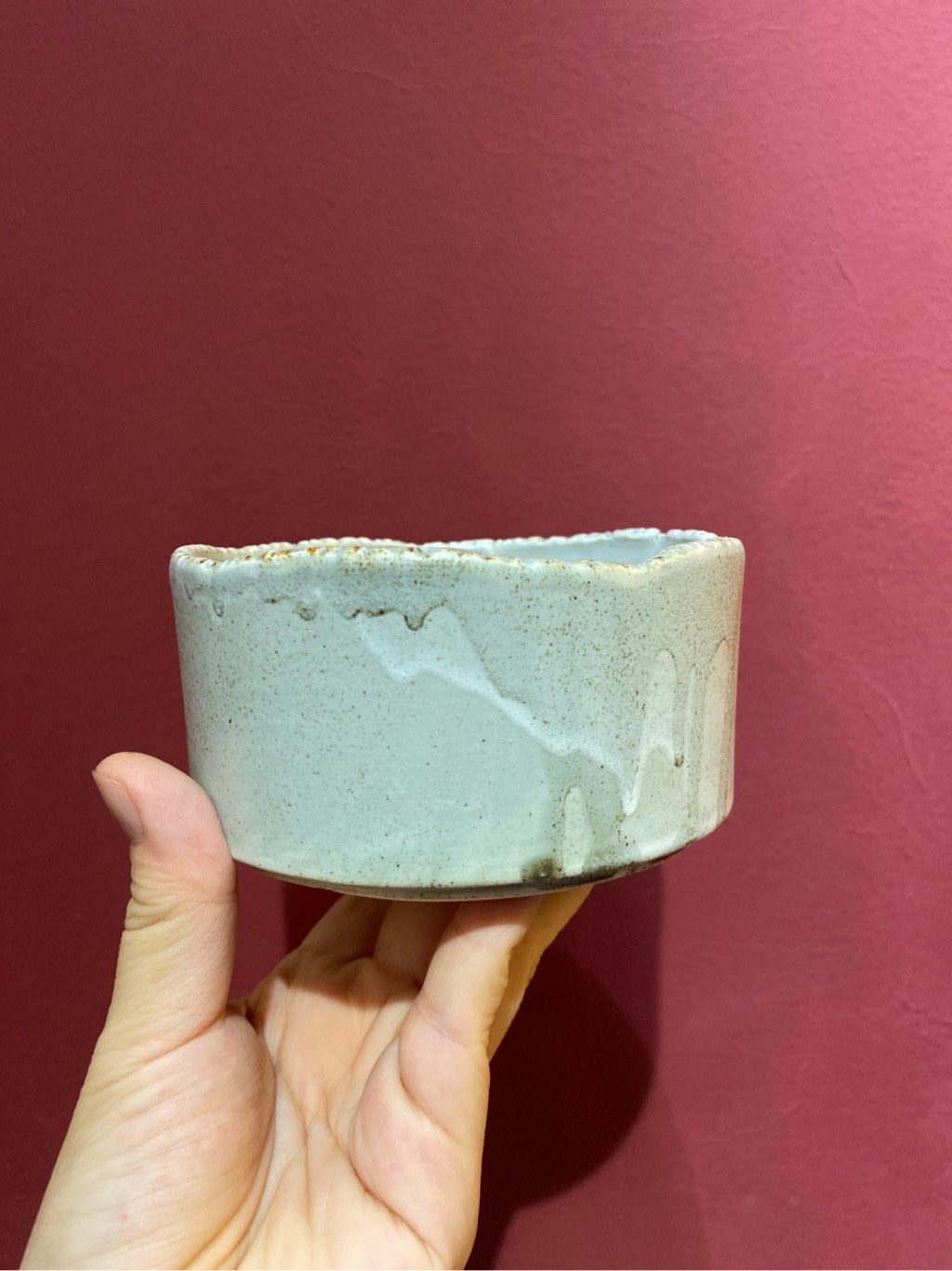 Tô tròn cao 4.25inch màu ghi