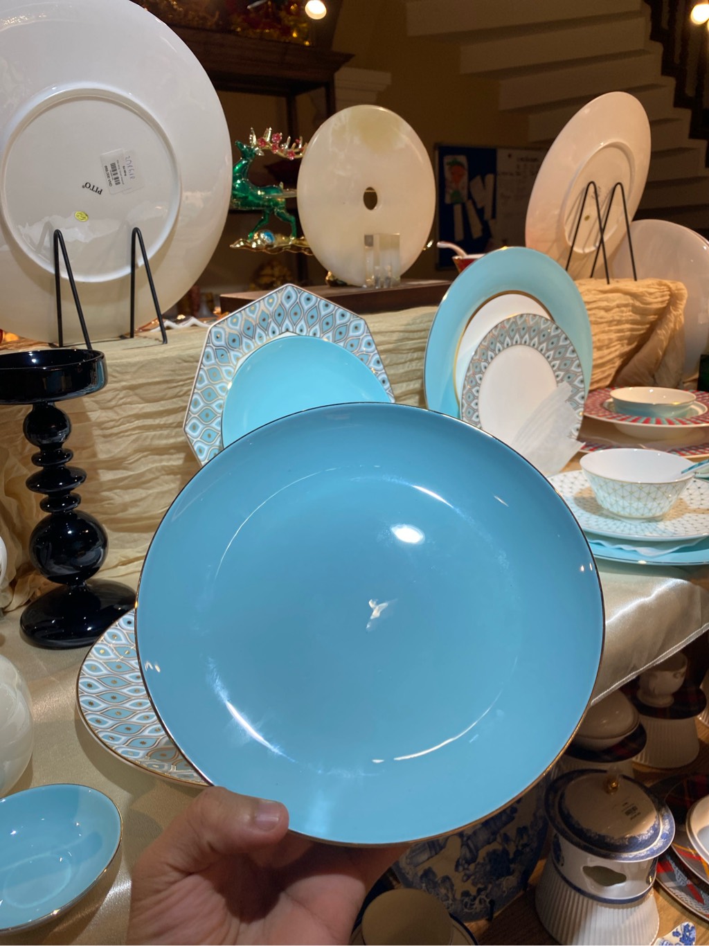 Đĩa ảo 8 xanh ngọc