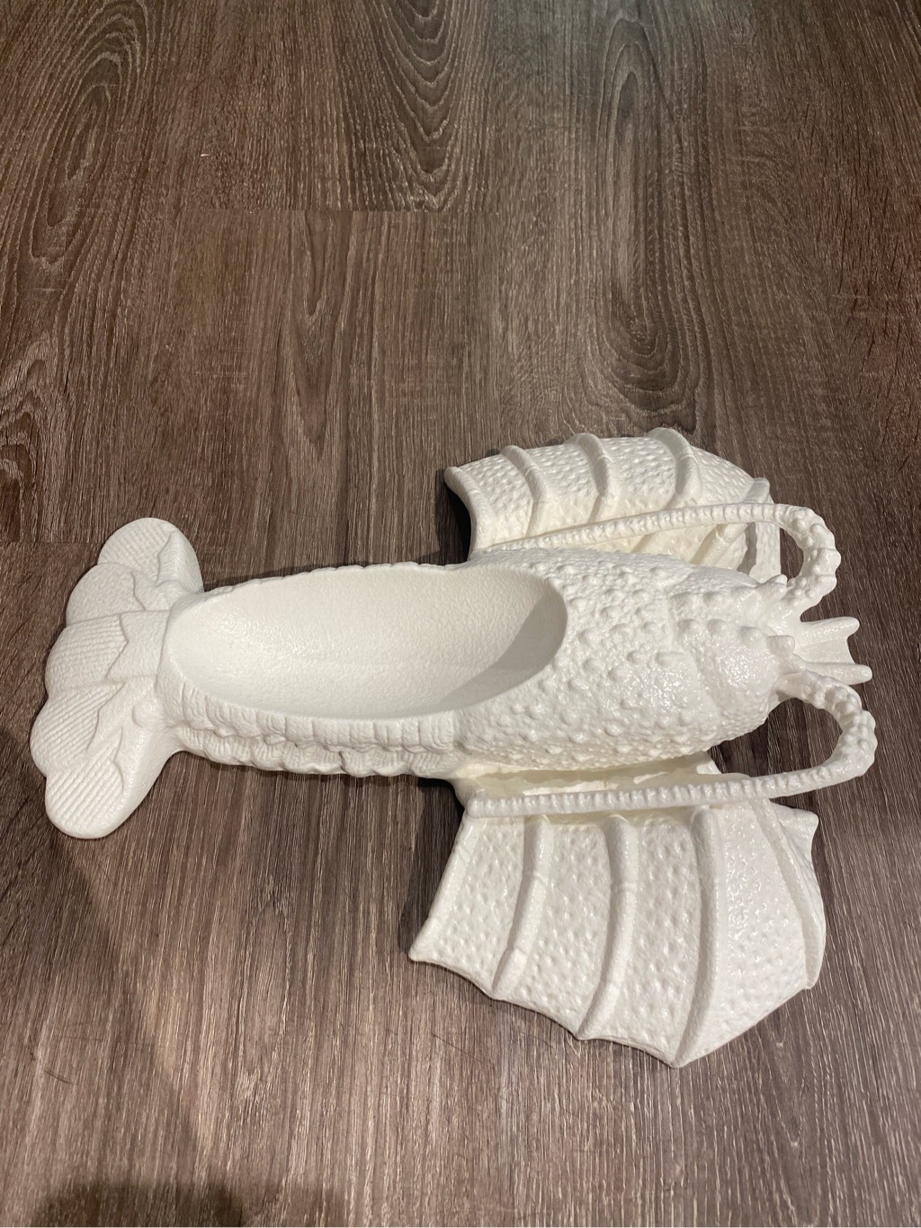 Dĩa tôm hùm 29x24cm Tuyết trắng (MẪU MỚI)