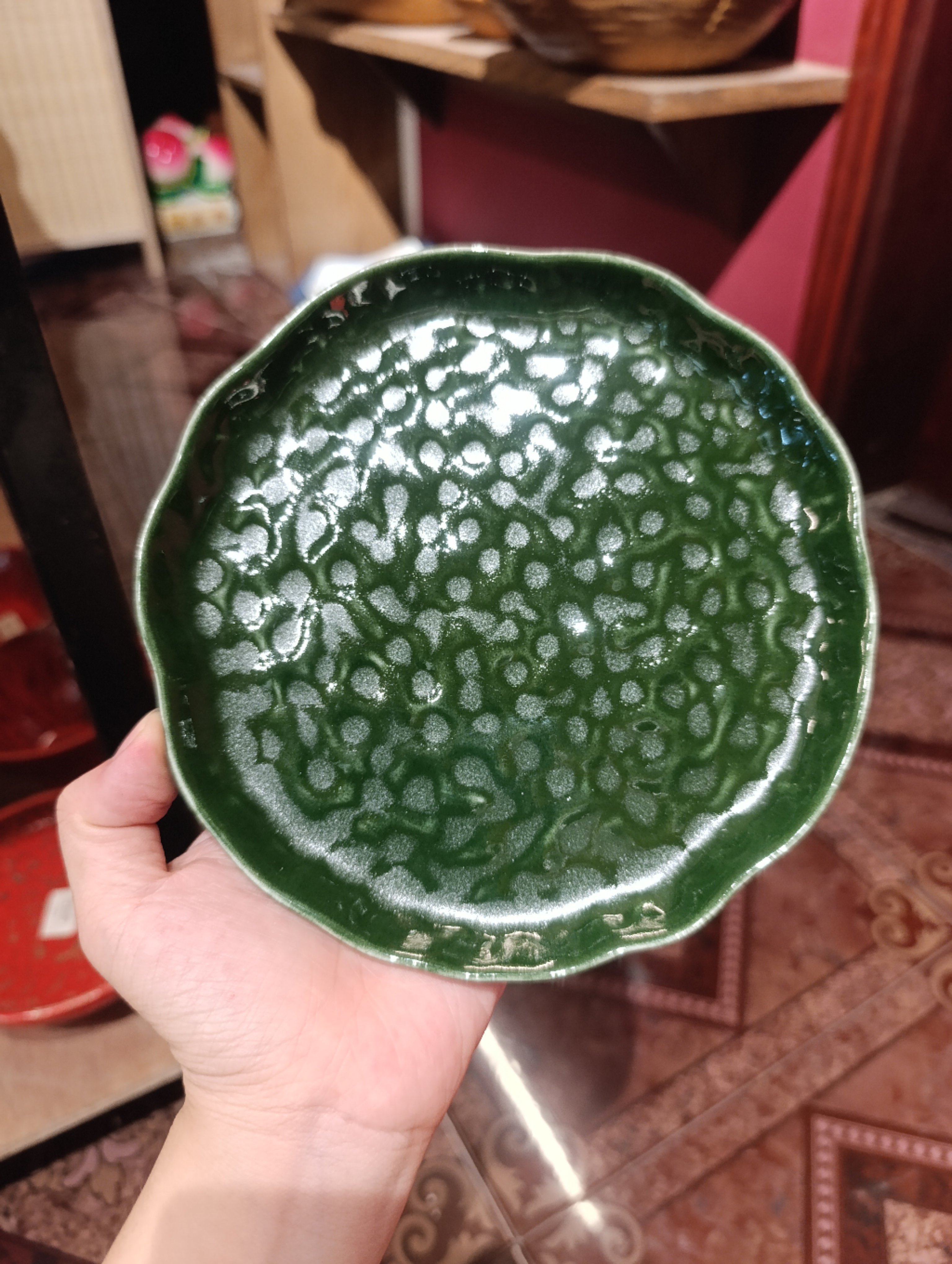 Đĩa VĐ 6.5inch xanh lục