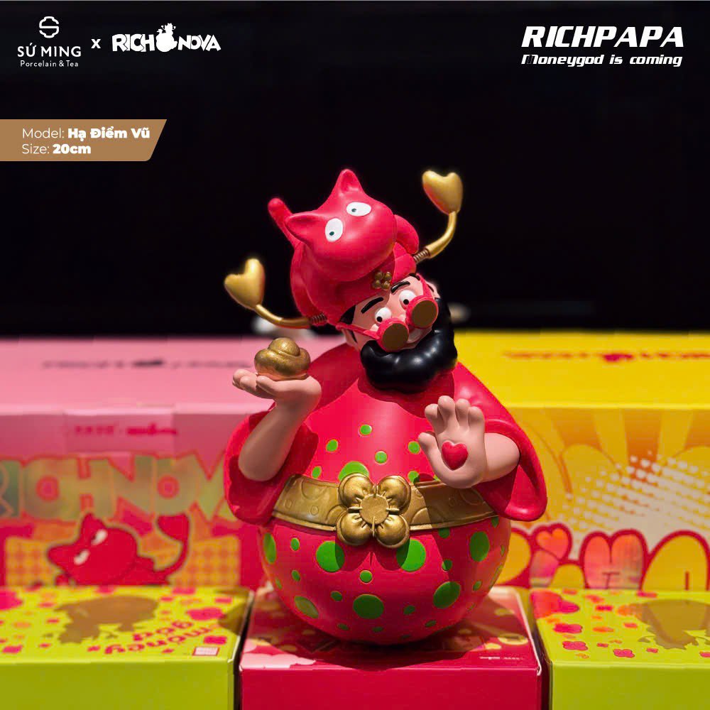 RICHNOVA Tứ Hỷ Thần Tài - 20cm