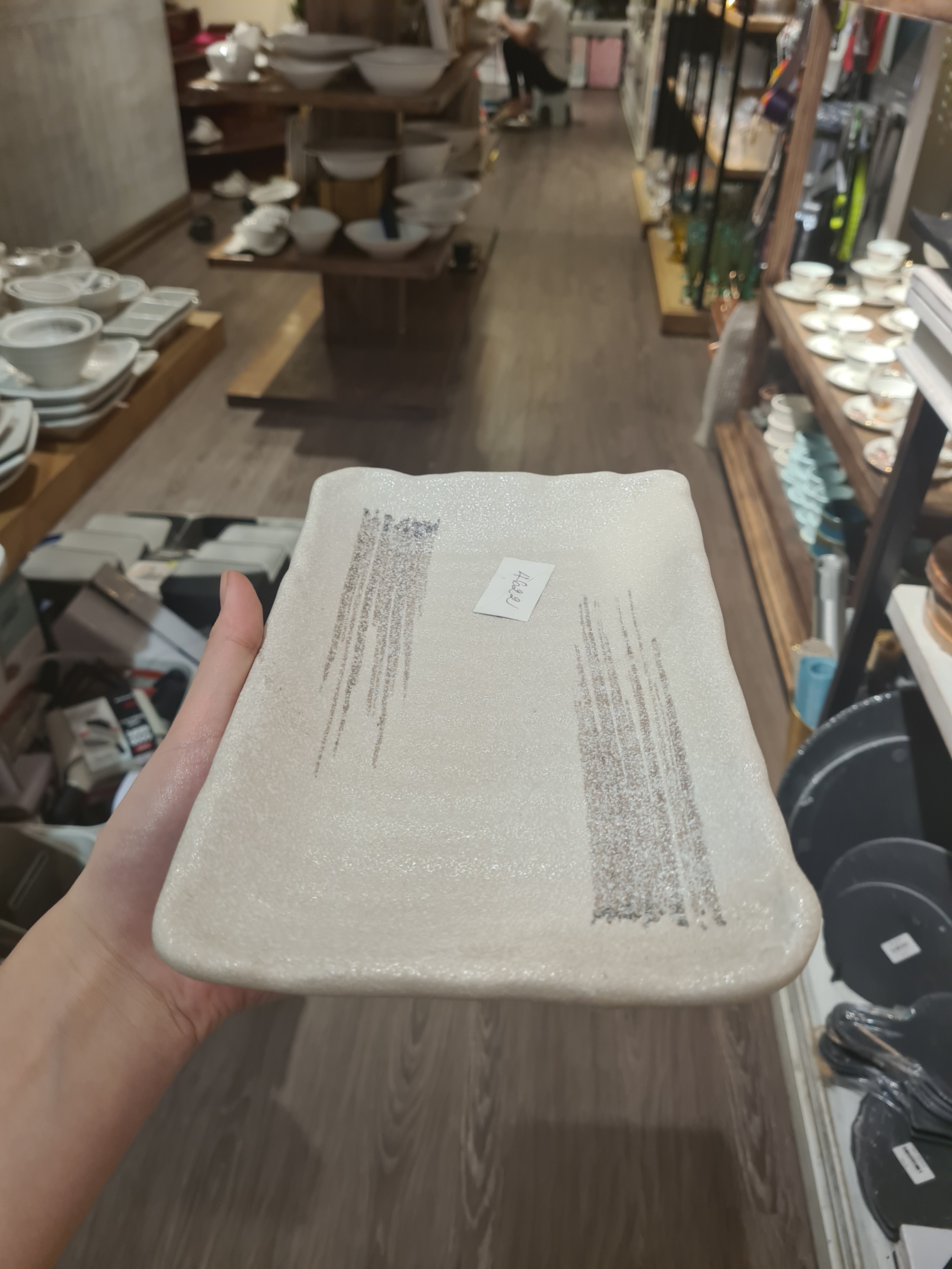 Dĩa CN 26x16cm Lộc Phát (có vệt)